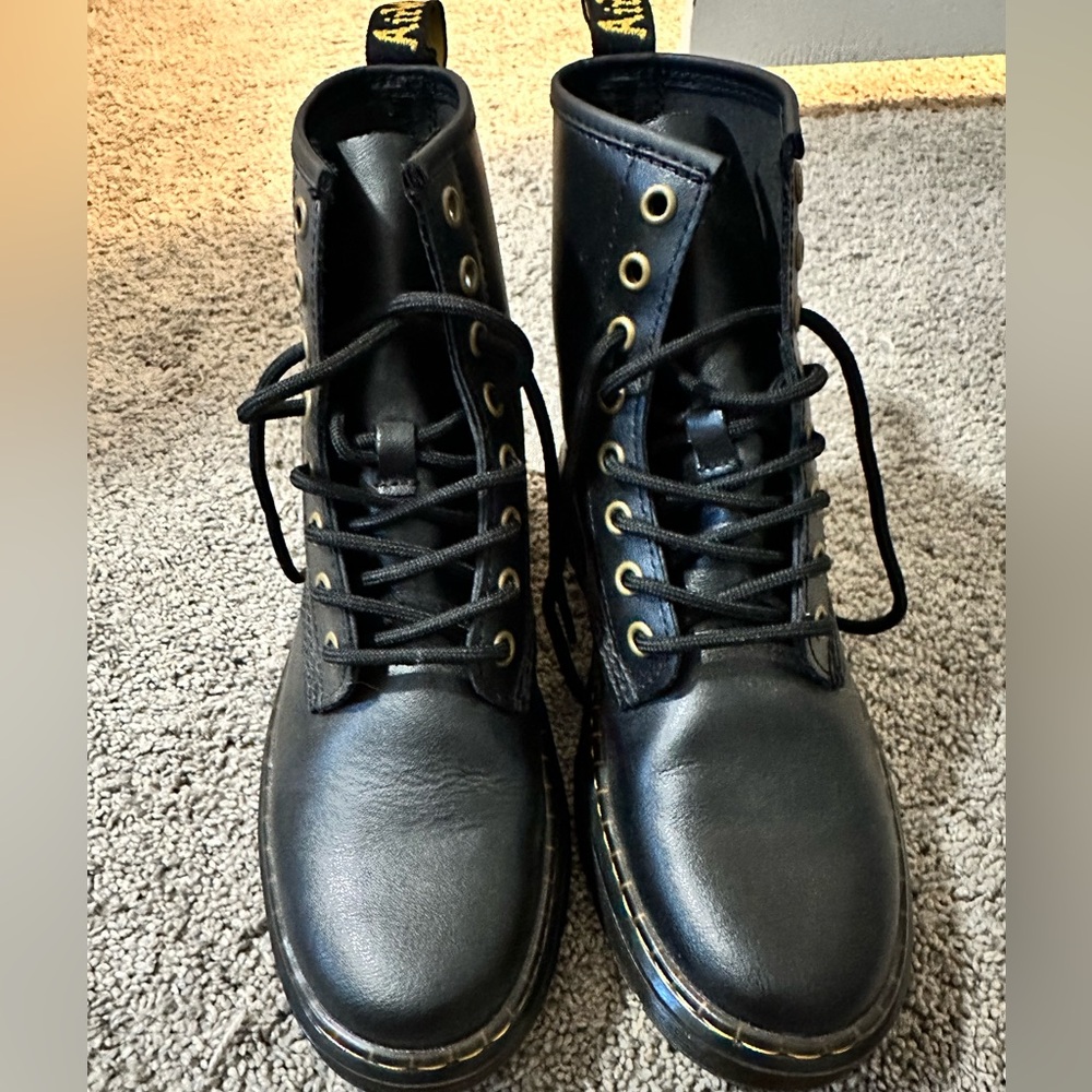 Black Dr Marten boots